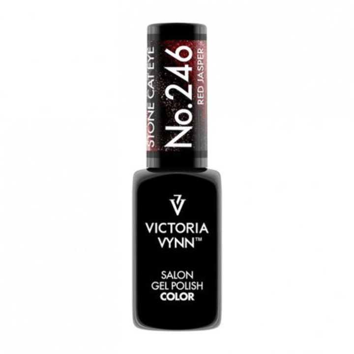 VICTORIA VYNN ™ Gel Polish No.246 STONE CAT EYE Red Jasper - Elegance Beauty