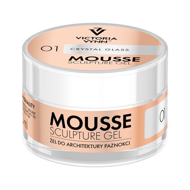 VICTORIA VYNN ™ Mousse Sculpture Gel No.01 Crystal Glass / 50ml - Elegance Beauty