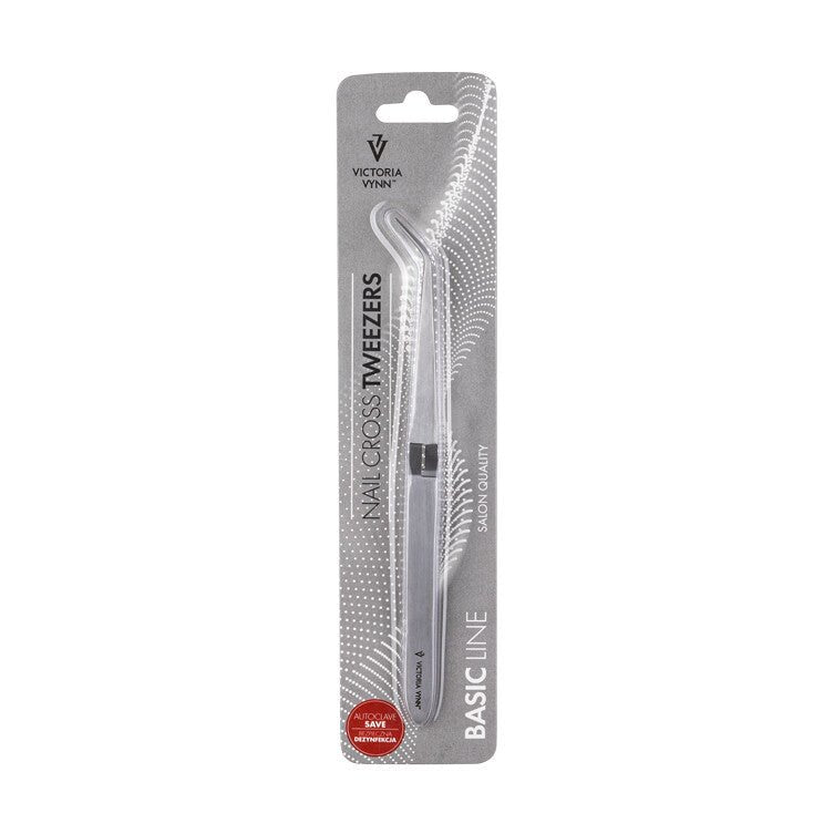 VICTORIA VYNN ™ Nail Cross Tweezers - Elegance Beauty