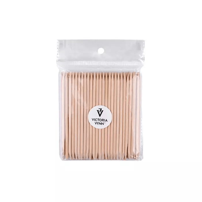 VICTORIA VYNN ™ Wooden Sticks 11.4cm, 100pcs - Elegance Beauty