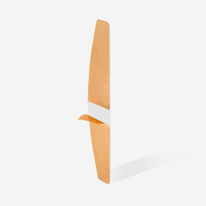 White disposable files for crescent nail file (soft base) Staleks Pro Expert 40, 150 grit (30 pcs) - Elegance Beauty